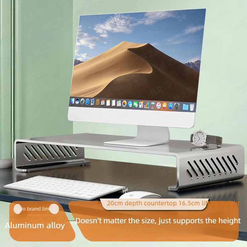 Desk Setup For Laptop And Monitor - Support de moniteur d'ordinateur, organisateur de