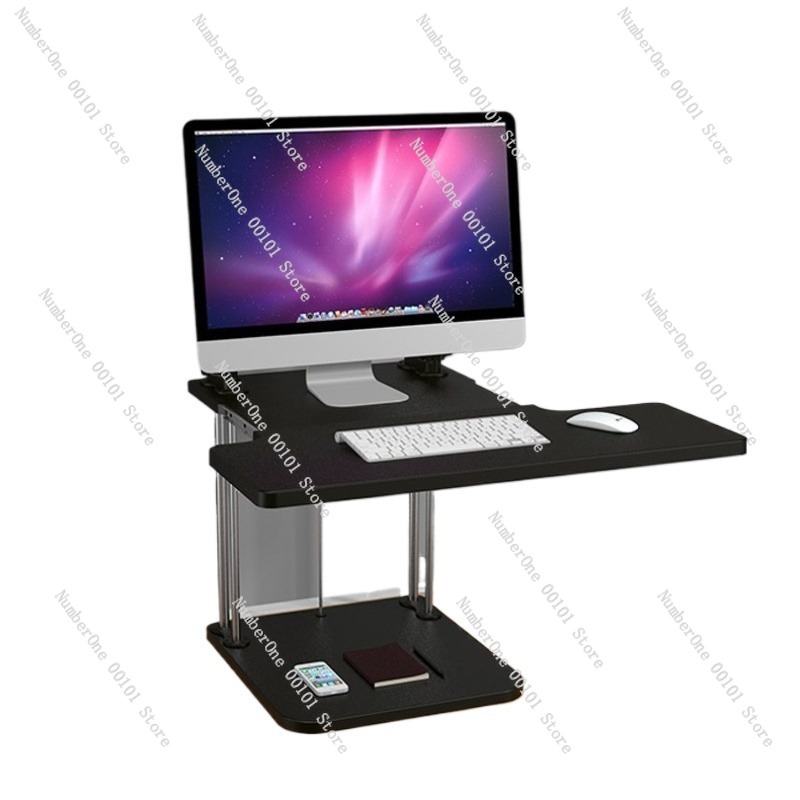 Desk Setup For Laptop And Monitor - Convertisseur de bureau debout réglable en