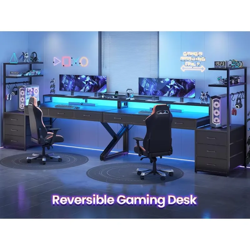 Bureau de jeu de 55 pouces ave - Desk Setup Corner avis et prix