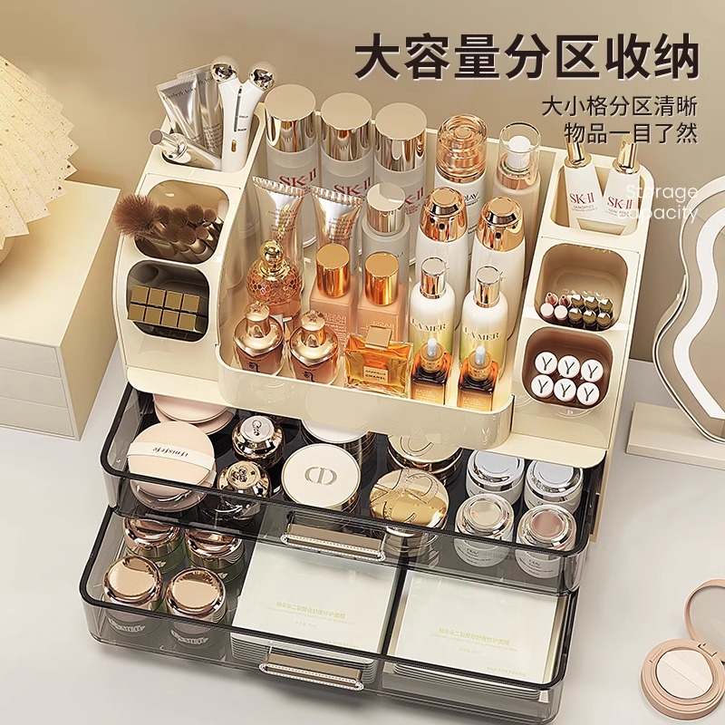 Boîte de rangement de cosmétiq - Desk Setup Productivity avis et prix