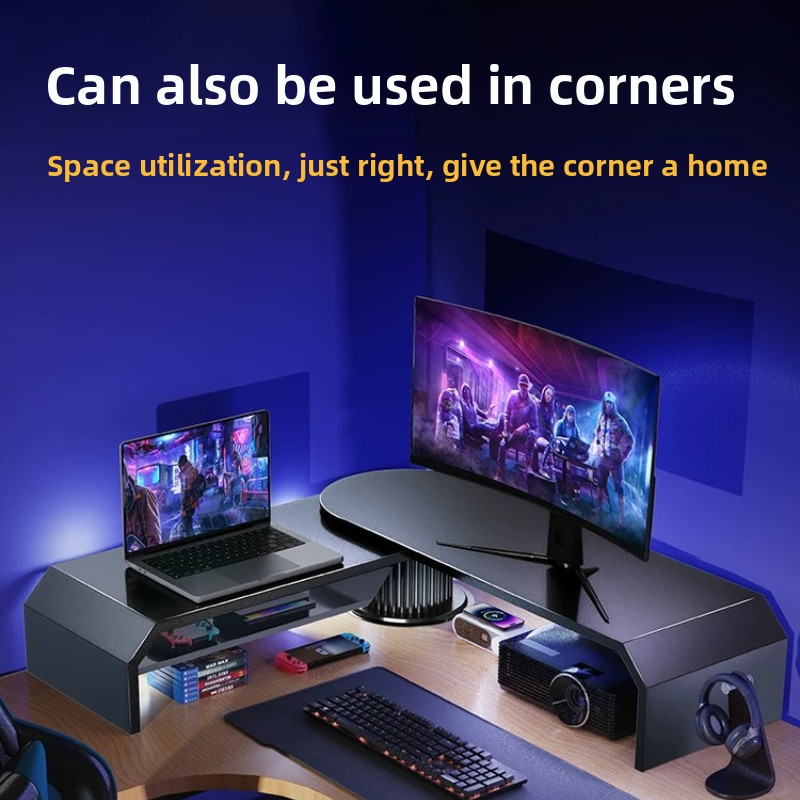 Support de bureau réglable et  - Desk Setup For Laptop And Monitor avis et prix