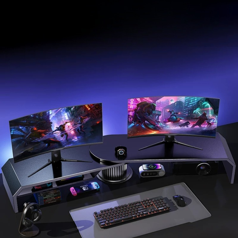 Support de bureau réglable et  - Desk Setup For Laptop And Monitor avis et prix