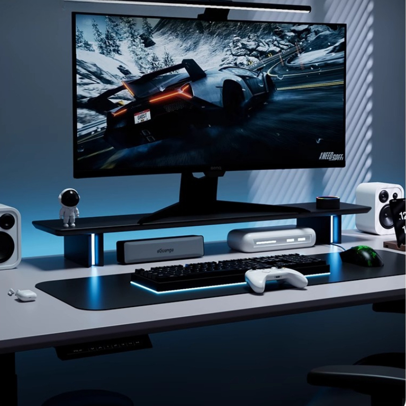 Support de moniteur RGB, ascen - Desk Setup For Laptop And Monitor avis et prix