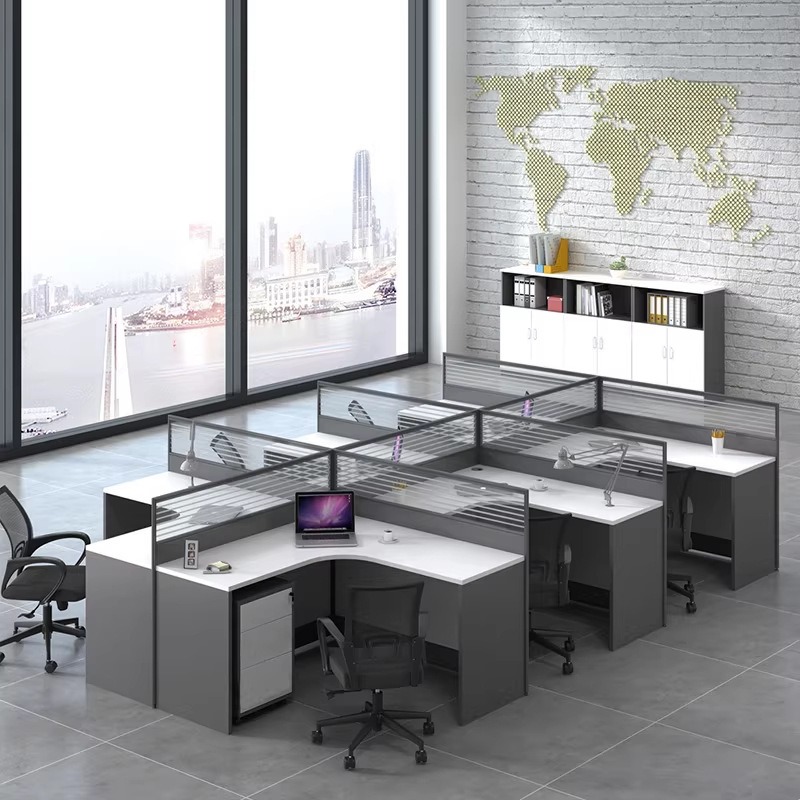Poste de travail en L pour 2,  - Desk Setup Corner avis et prix