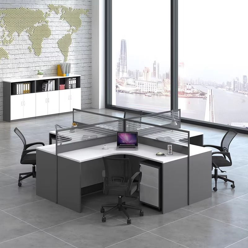 Poste de travail en L pour 2,  - Desk Setup Corner avis et prix