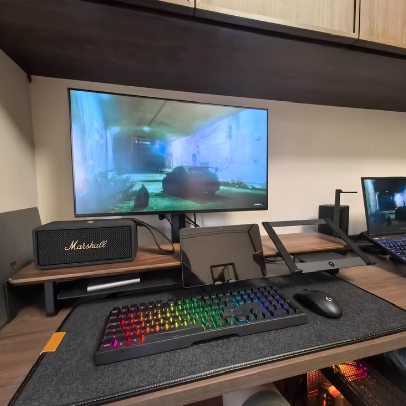 Support de moniteur modulaire, - Desk Setup For Laptop And Monitor avis et prix