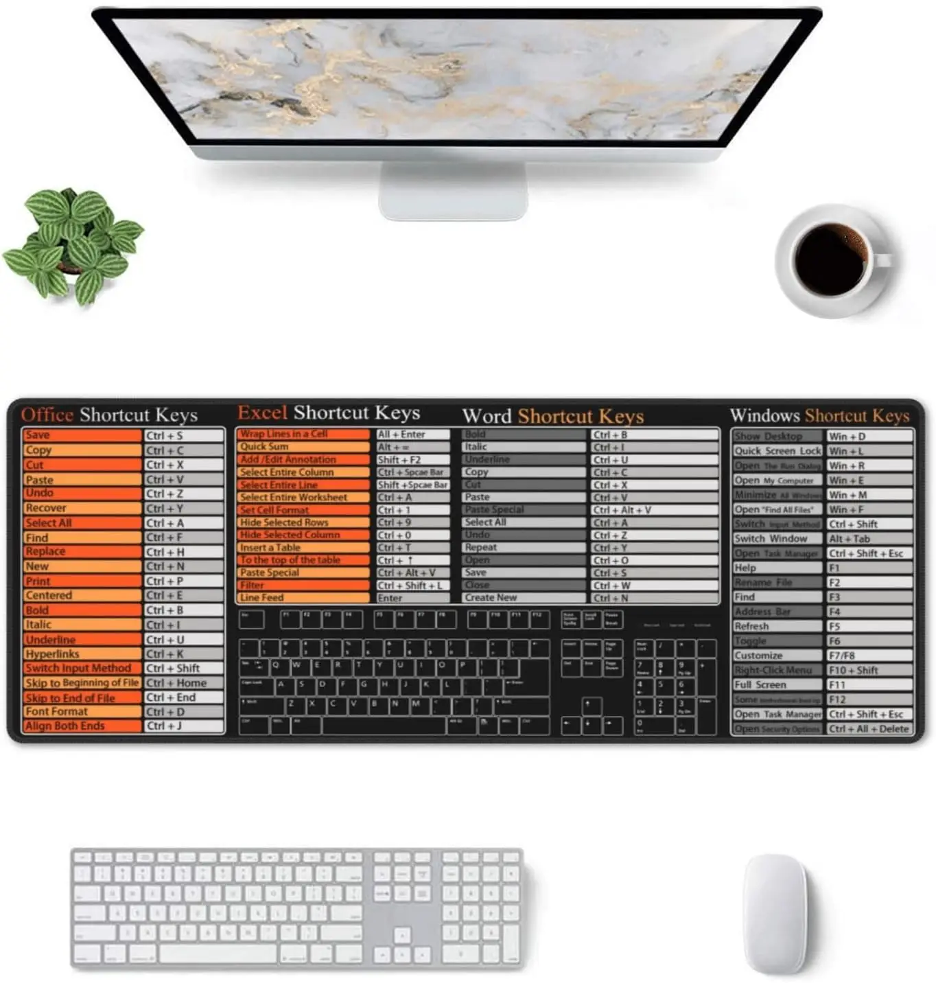 Tapis de Souris Grand Format A - Desk Setup Reference avis et prix