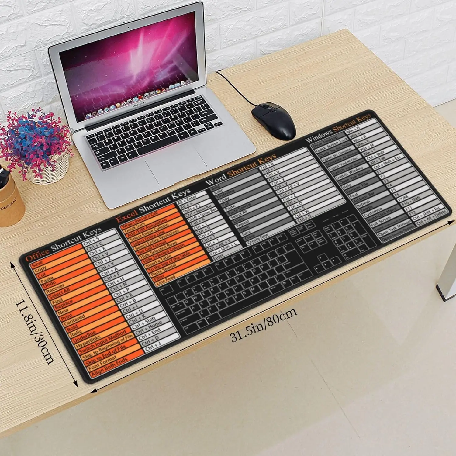 Tapis de Souris Grand Format A - Desk Setup Reference avis et prix