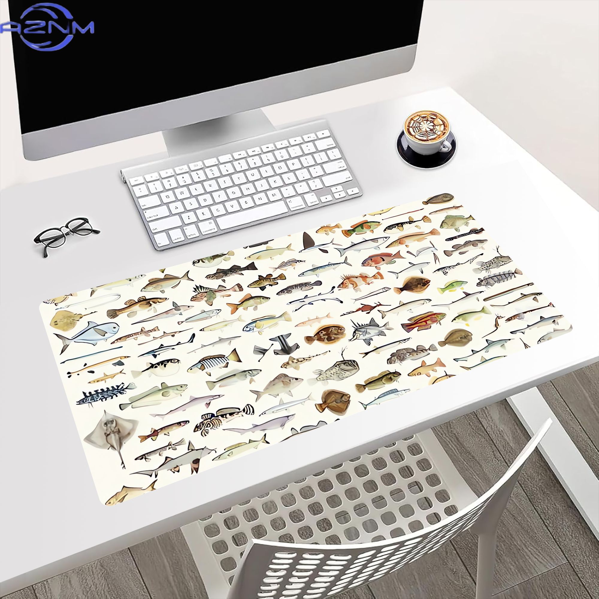 Tapis de bureau en forme de po - Desk Setup Corner avis et prix