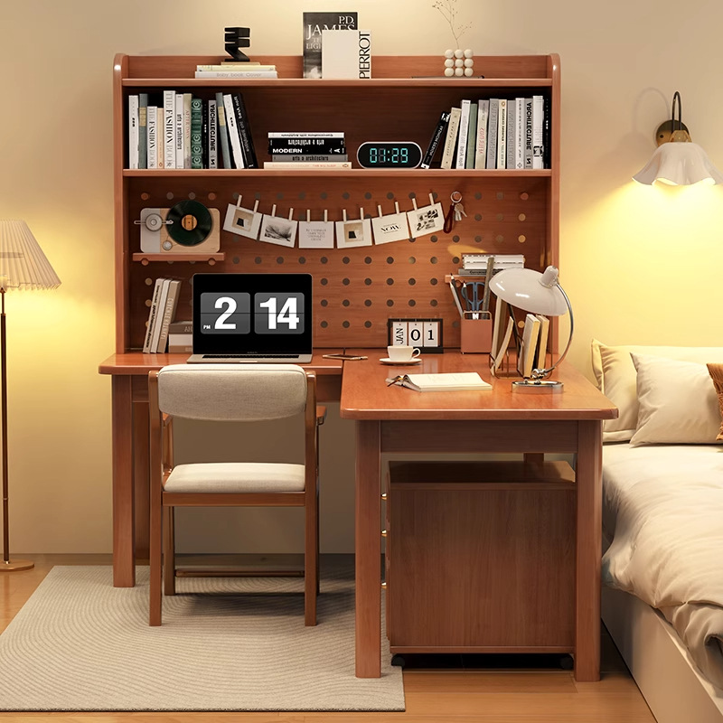 Bureau d'angle moderne en bois - Desk Setup Corner avis et prix