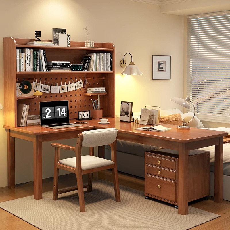Bureau d'angle moderne en bois - Desk Setup Corner avis et prix