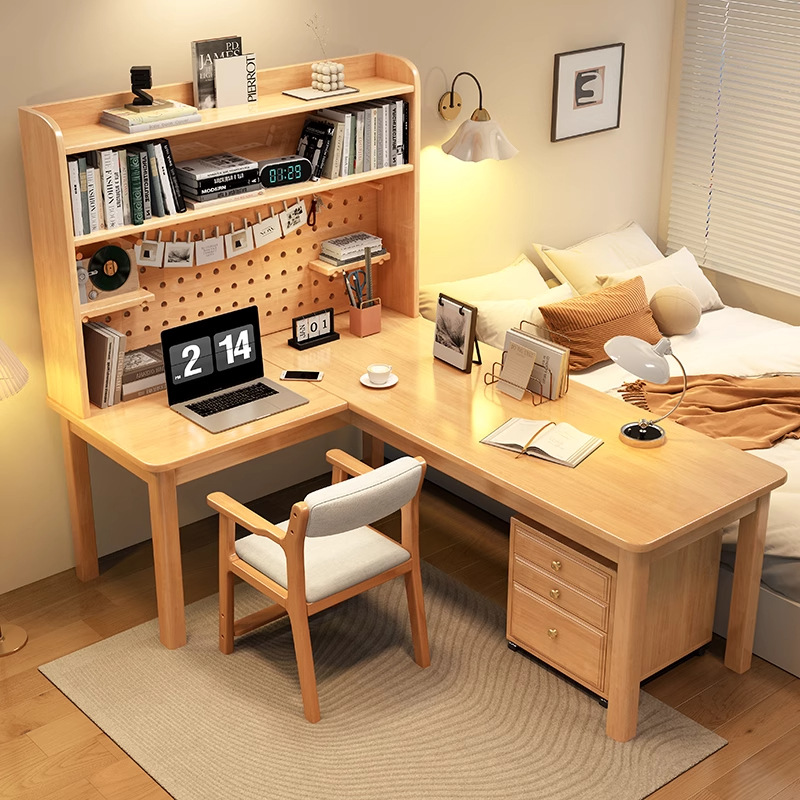 Bureau d'angle moderne en bois - Desk Setup Corner avis et prix