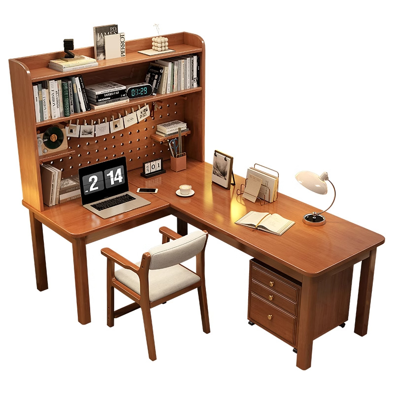Bureau d'angle moderne en bois - Desk Setup Corner avis et prix