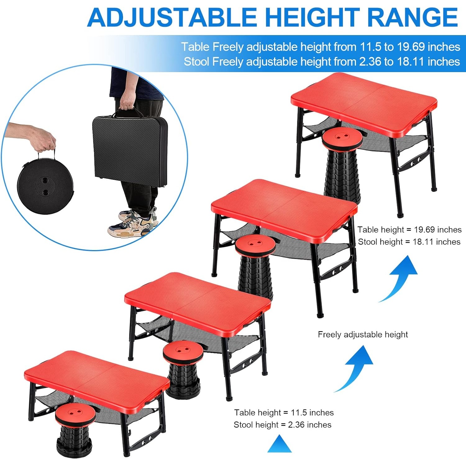 Ensemble Table et tabourets pl - Desk Setup Maker avis et prix